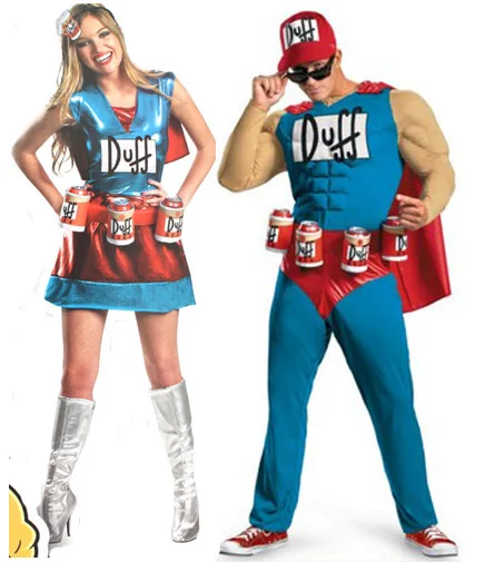 Free shipping ,Halloween Adult women mean The Simpsons Role Playing DUFF beer muscle costume dress
Free shipping ,Halloween Adult women mean The Simpsons Role Playing DUFF beer muscle costume dress