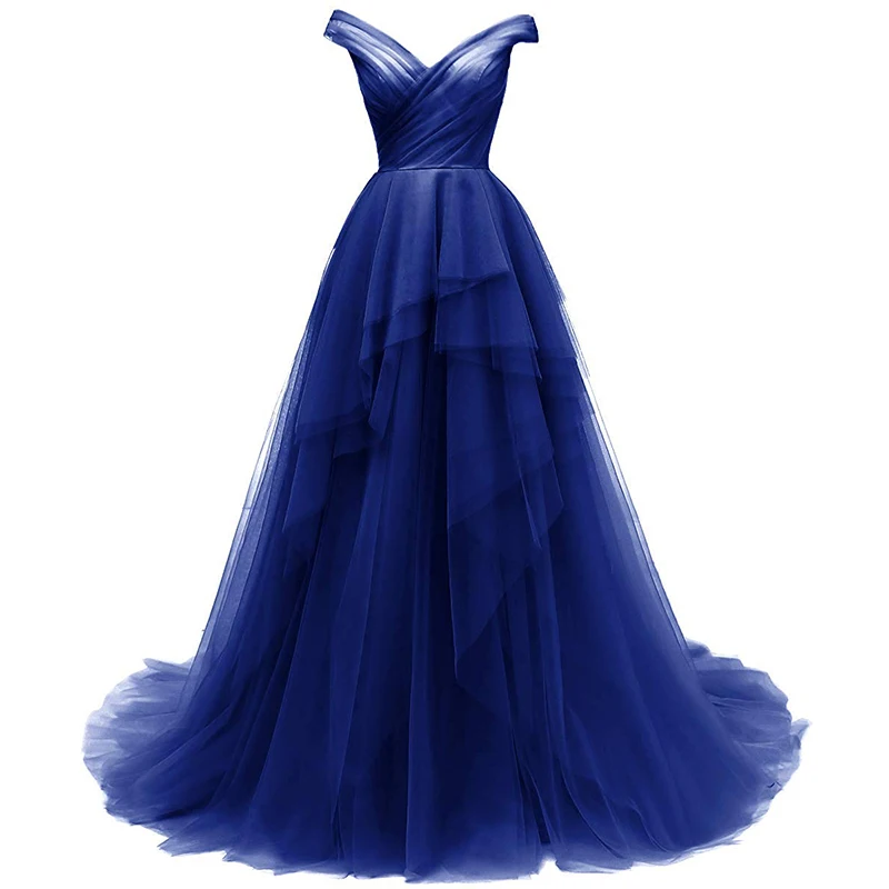 V-Neck Sleeveless Elegant A-Line Off The Shoulder Long Prom Party Formal Dress Tulle Puffy Ball Gown Evening Dress gala jurken
V-Neck Sleeveless Elegant A-Line Off The Shoulder Long Prom Party Formal Dress Tulle Puffy Ball Gown Evening Dress gala jurken