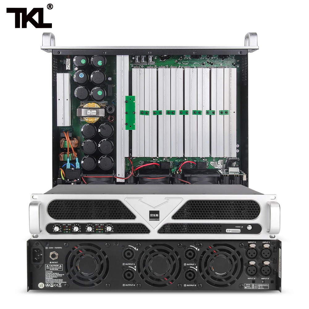 TKL PS4 professional power amplifier 1300Wx4 dj Audio Power HiFi Amplifier Speaker with Remote Control for stage
TKL PS4 professional power amplifier 1300Wx4 dj Audio Power HiFi Amplifier Speaker with Remote Control for stage