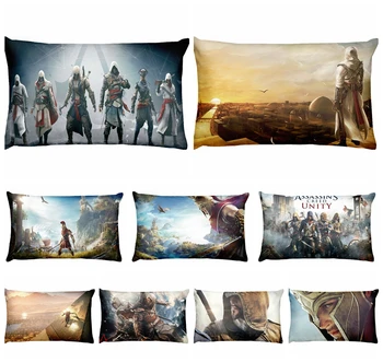 Home Pillows Decoration Assassin's Creed Surrounding Waist Pillowcase Anime Cushions Decorative Pillow Sofa Throw Pillow 50*30cm
Home Pillows Decoration Assassin's Creed Surrounding Waist Pillowcase Anime Cushions Decorative Pillow Sofa Throw Pillow 50*30cm