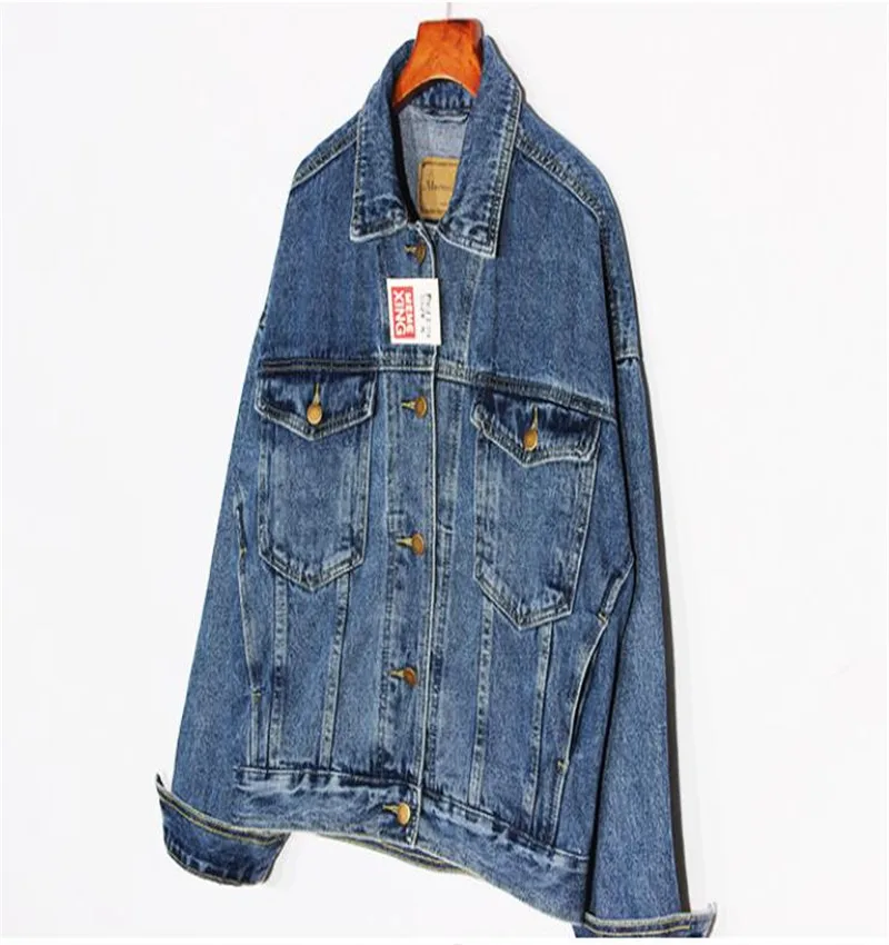 European and American Fashion Xiujie Street Trendy Jean Jacket Spring and Autumn and Korea Edition New Loose BF Student Jean Jac
European and American Fashion Xiujie Street Trendy Jean Jacket Spring and Autumn and Korea Edition New Loose BF Student Jean Jac