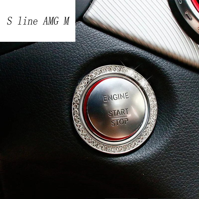 Car styling Engine Start Button Interior Sticker cover for Mercedes Benz GLA X156 CLA C117 A/B/C Class W205 GLC Auto Accessories
Car styling Engine Start Button Interior Sticker cover for Mercedes Benz GLA X156 CLA C117 A/B/C Class W205 GLC Auto Accessories