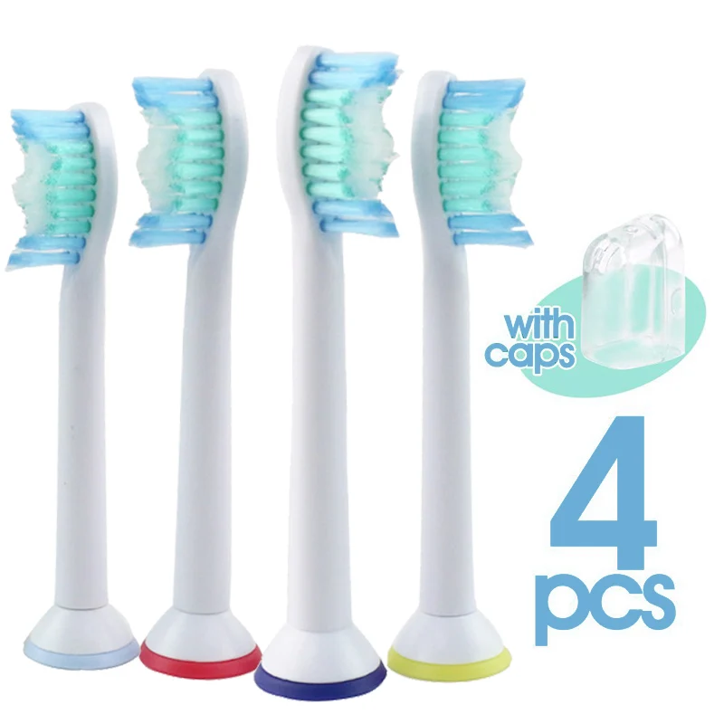 Set of 4 Electric Toothbrush Heads for Philips Sonicare Brush Head SimplyClean Simple Clean HX6015 Replacemant
Set of 4 Electric Toothbrush Heads for Philips Sonicare Brush Head SimplyClean Simple Clean HX6015 Replacemant