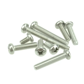 50 pcs M1.6 M2 M2.5 M3 M4 M5 M6 M8 Stainless Steel 304 Cross Recessed Pan Head PM Screws Phillips Screws
50 pcs M1.6 M2 M2.5 M3 M4 M5 M6 M8 Stainless Steel 304 Cross Recessed Pan Head PM Screws Phillips Screws