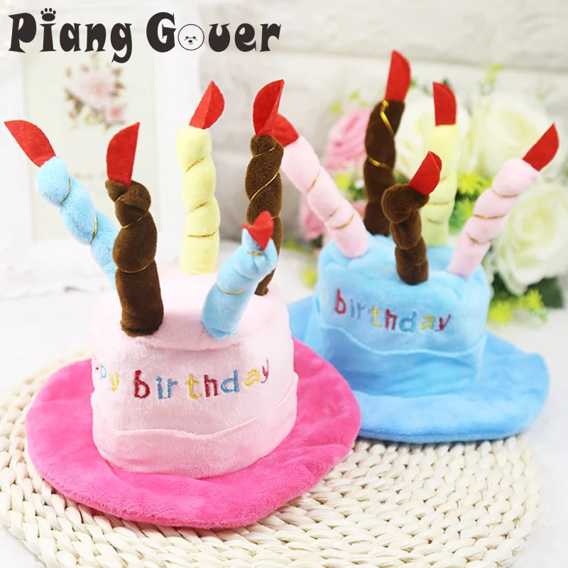 Dog Birthday Caps Hat With Cake Candles Design Birthday Party Costume Cat Headwear Pet Hat Dogs Accessories
Dog Birthday Caps Hat With Cake Candles Design Birthday Party Costume Cat Headwear Pet Hat Dogs Accessories