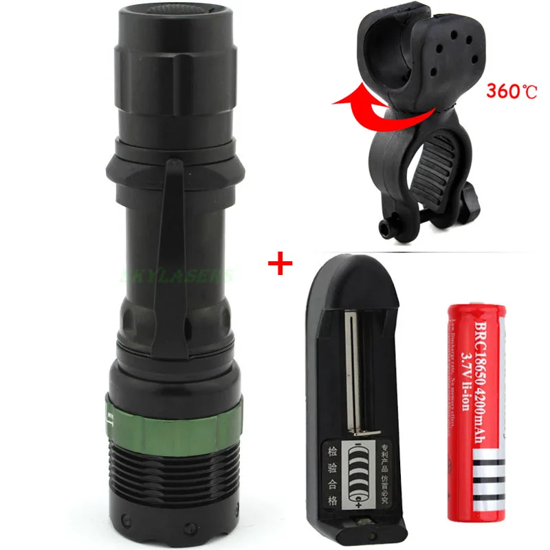 3000 Lumens Bicycle Bike Light Zoomable Q5 LED Flashlight Torch Lamp Light Lantern LED 3 Modes With battery+charger+Holder
3000 Lumens Bicycle Bike Light Zoomable Q5 LED Flashlight Torch Lamp Light Lantern LED 3 Modes With battery+charger+Holder