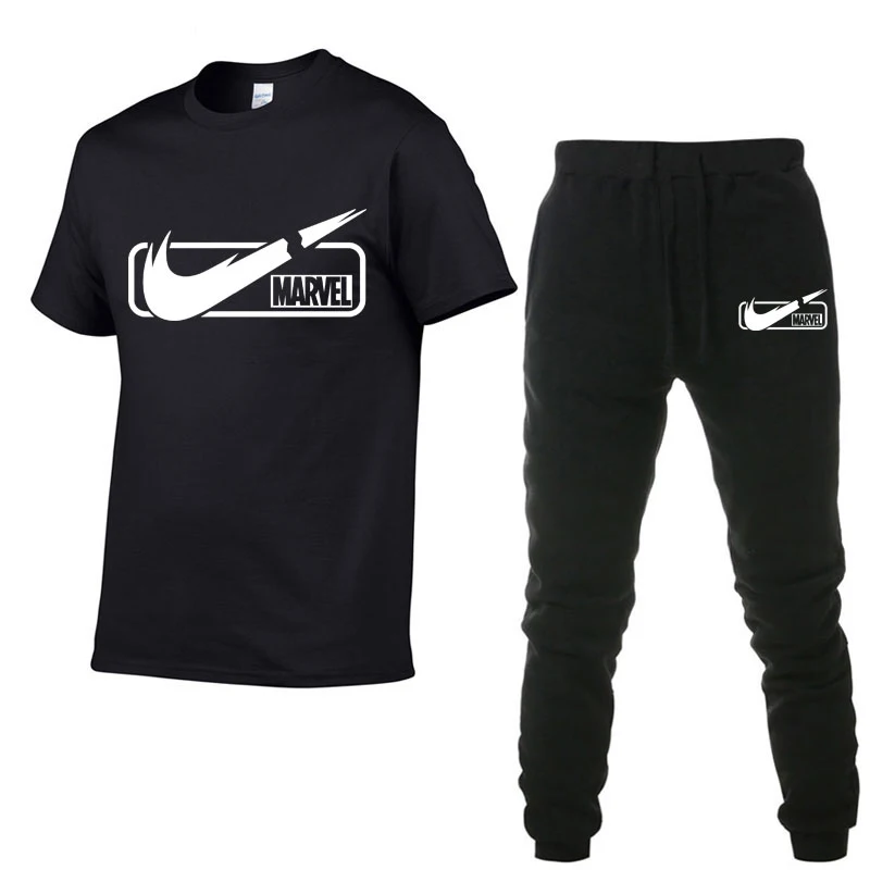 Summer Hot Sale Men's Sets T Shirts+pants Two Pieces Sets Casual Tracksuit Male 2019 Casual Tshirt Gyms Fitness trousers men
Summer Hot Sale Men's Sets T Shirts+pants Two Pieces Sets Casual Tracksuit Male 2019 Casual Tshirt Gyms Fitness trousers men