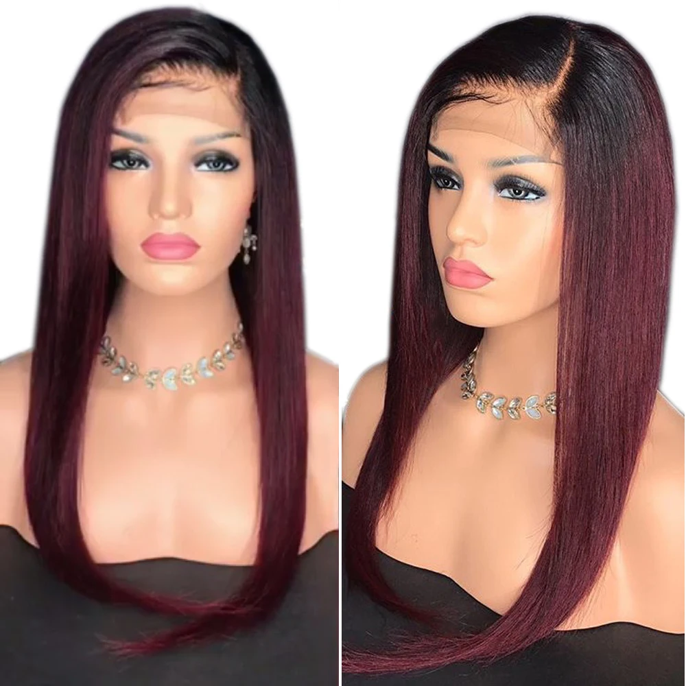 Eversilky 1B/99j Ombre Red Wig 360 Lace Frontal Wig Straight Hair Wigs Brazilian Remy Human Hair Wigs With Baby Hair for Women
Eversilky 1B/99j Ombre Red Wig 360 Lace Frontal Wig Straight Hair Wigs Brazilian Remy Human Hair Wigs With Baby Hair for Women