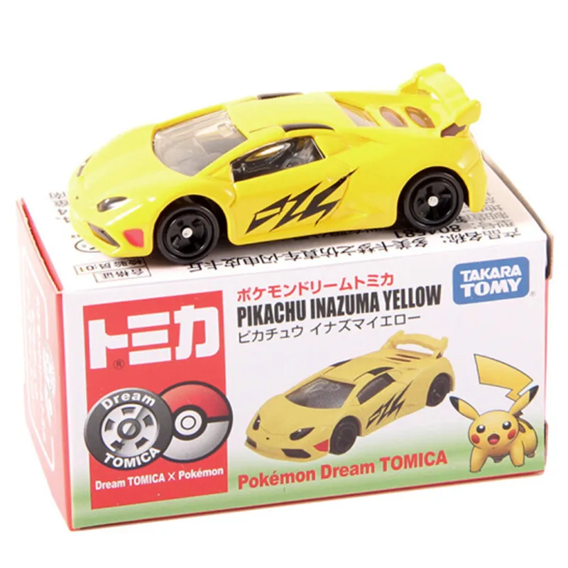 TAKARA TOMY POKEMON & TOMICA Lightning Pika Sports Car Action Figure Collections Gifts Toys for Children Boys
TAKARA TOMY POKEMON & TOMICA Lightning Pika Sports Car Action Figure Collections Gifts Toys for Children Boys