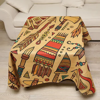 Tribal Symbol Cotton Linen Table Cloth Retro Restaurant Table Mat Living Room Coffee Table Thick Tablecloth Cloth 3
Tribal Symbol Cotton Linen Table Cloth Retro Restaurant Table Mat Living Room Coffee Table Thick Tablecloth Cloth 3