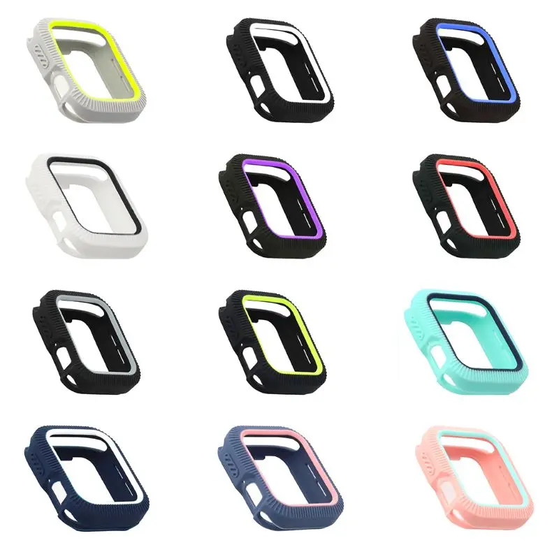 Protective Case Soft Silicone Skin Watch Cover Shell Wear-Resistant Shockproof 40mm 44mm for Apple Watch Series 4 Smartwatch
Protective Case Soft Silicone Skin Watch Cover Shell Wear-Resistant Shockproof 40mm 44mm for Apple Watch Series 4 Smartwatch