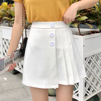 Women Fashion Summer high waist pleated irregular skirt Wind Cosplay skirt Female Mini Skirts Short Under Plus Szie M-4XL J362
Women Fashion Summer high waist pleated irregular skirt Wind Cosplay skirt Female Mini Skirts Short Under Plus Szie M-4XL J362