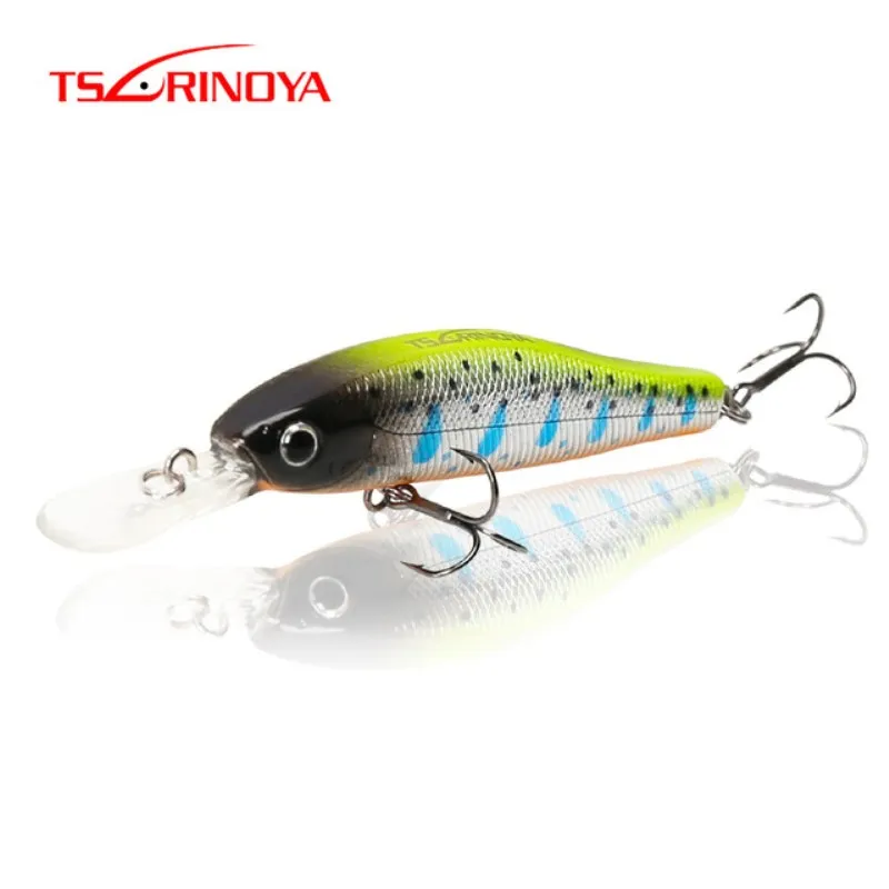 TSURINOYA 65mm/5.5g Fishing Lure Suspending 3D Simulated Fishing Eyes Magnet Centrifugal Minnow with 2 Fishing Hooks Swimbait
TSURINOYA 65mm/5.5g Fishing Lure Suspending 3D Simulated Fishing Eyes Magnet Centrifugal Minnow with 2 Fishing Hooks Swimbait