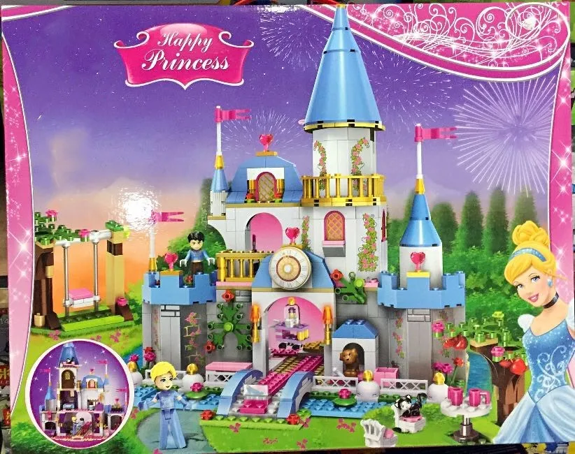 697 pcs Cinderella Romantic Castle Princess Friend Building Blocks For Girl Sets Gift Toys Compatible Princess 41055
697 pcs Cinderella Romantic Castle Princess Friend Building Blocks For Girl Sets Gift Toys Compatible Princess 41055