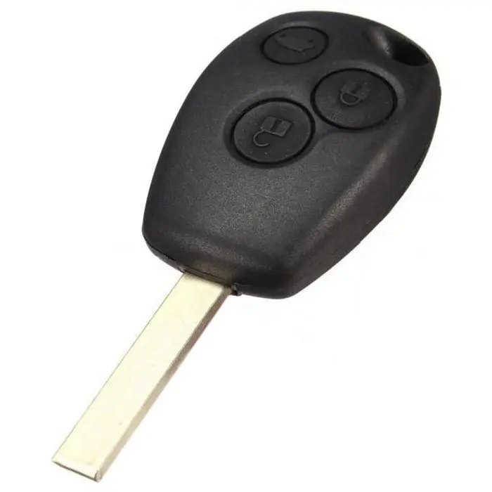 2 Pieces x Shell of car key Enclosure of key with 3 button Plastic remote control key Shell for renault
2 Pieces x Shell of car key Enclosure of key with 3 button Plastic remote control key Shell for renault