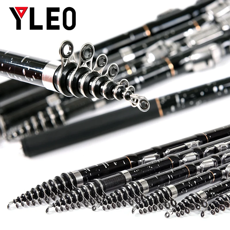 YLEO Portable Carbon Fiber Telescopic Fishing Rod 1.8m-3.6m Carp rod Sea Fishing Rod Spinning rod carbon fiber Ultralight hard
YLEO Portable Carbon Fiber Telescopic Fishing Rod 1.8m-3.6m Carp rod Sea Fishing Rod Spinning rod carbon fiber Ultralight hard