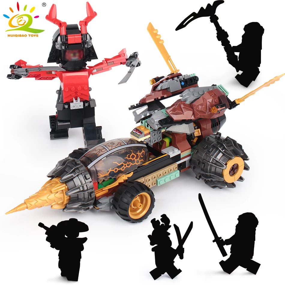 610pcs Ninja Drilling vehicle Building blocks Compatible Ninja kai jay figures bricks Educational toys for children
610pcs Ninja Drilling vehicle Building blocks Compatible Ninja kai jay figures bricks Educational toys for children