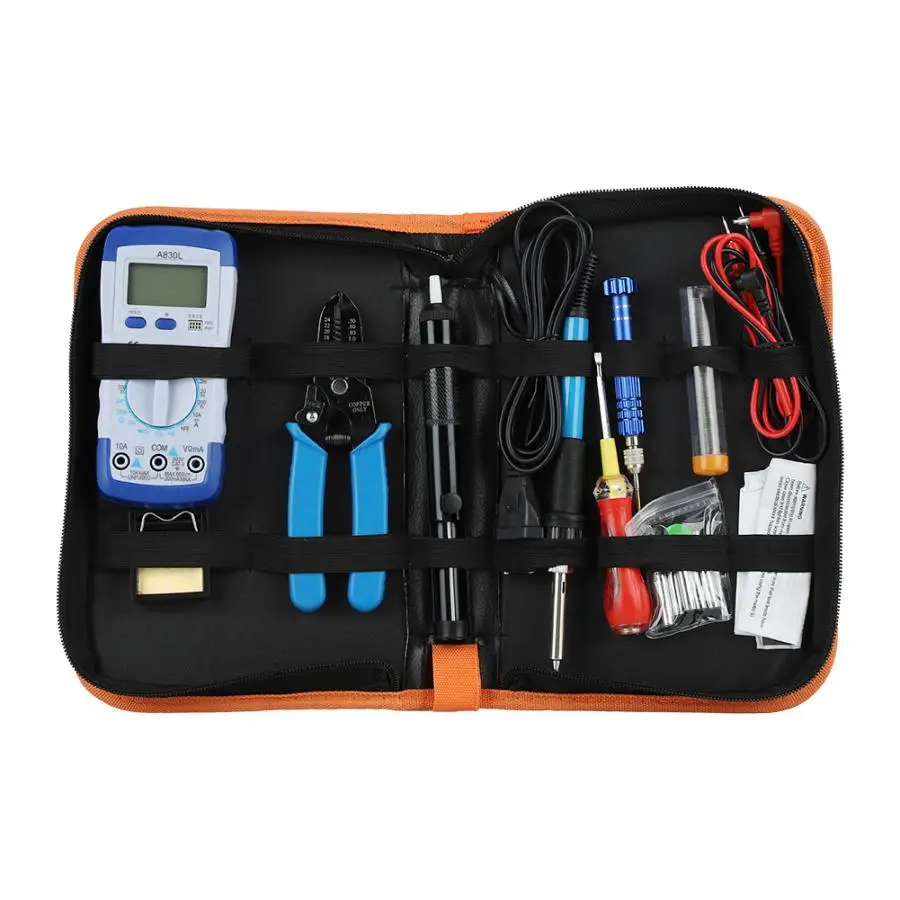 Soldering 60W Electric Soldering Iron Solder Station Portable Hand Welding Tool Kit Soldering Station
Soldering 60W Electric Soldering Iron Solder Station Portable Hand Welding Tool Kit Soldering Station