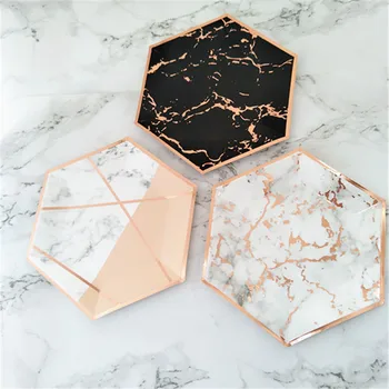 8pcs Pastel Paper Plates Foil Rose Marble Design Rose Gold Black/Pink Bridal Shower Cake Table Birthday Party Favor
8pcs Pastel Paper Plates Foil Rose Marble Design Rose Gold Black/Pink Bridal Shower Cake Table Birthday Party Favor