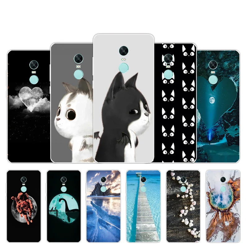5.5" Case For Xiaomi Redmi Note 4X Soft Silicone Clear TPU Cover Mog Design Ultrathin Black Matte For Xiaomi Redmi Note4X
5.5" Case For Xiaomi Redmi Note 4X Soft Silicone Clear TPU Cover Mog Design Ultrathin Black Matte For Xiaomi Redmi Note4X