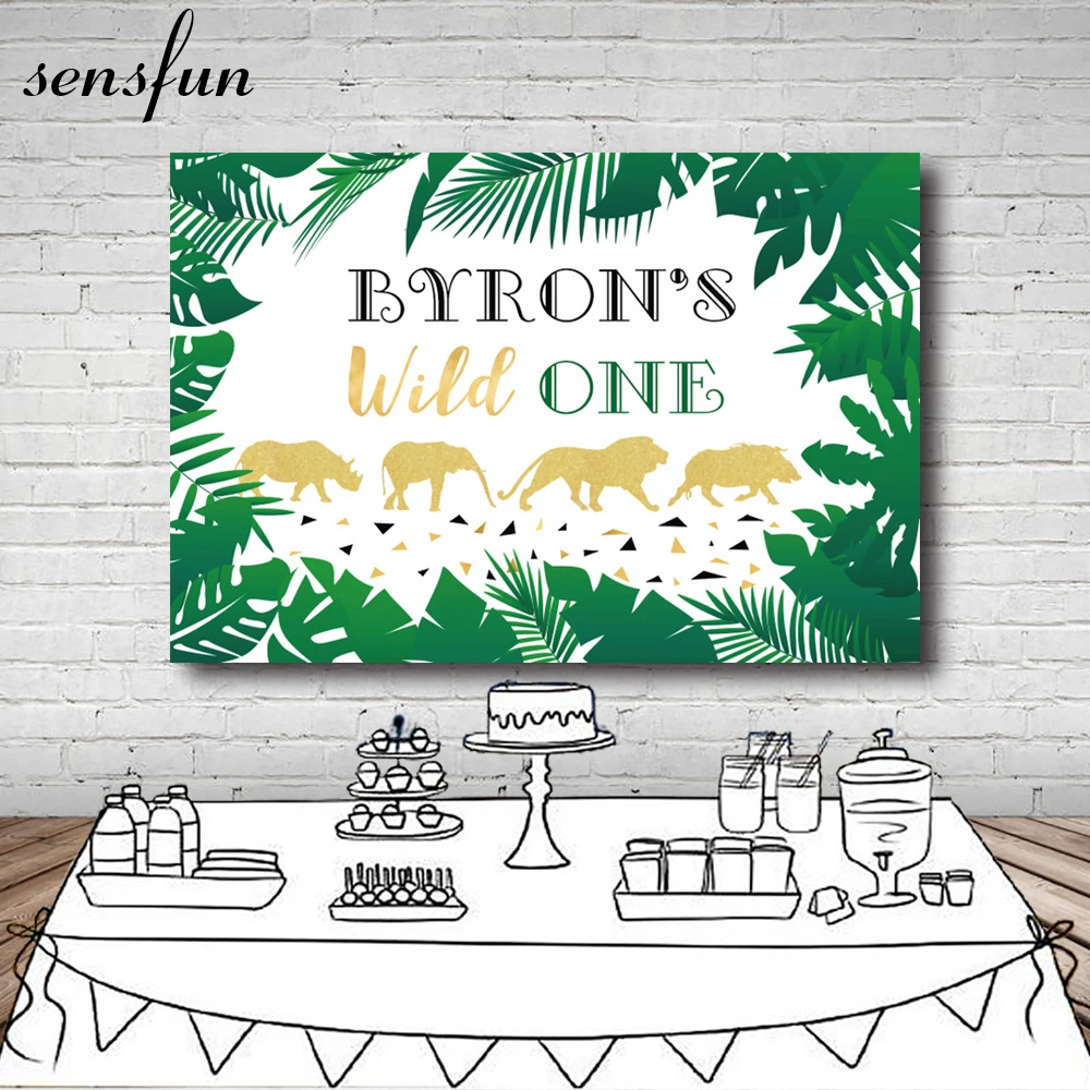 Sensfun Photography Backdrop Wild One Tropical Leaves Birthday Party Customized Banner Photographic Backgrounds Studio Vinyl
Sensfun Photography Backdrop Wild One Tropical Leaves Birthday Party Customized Banner Photographic Backgrounds Studio Vinyl