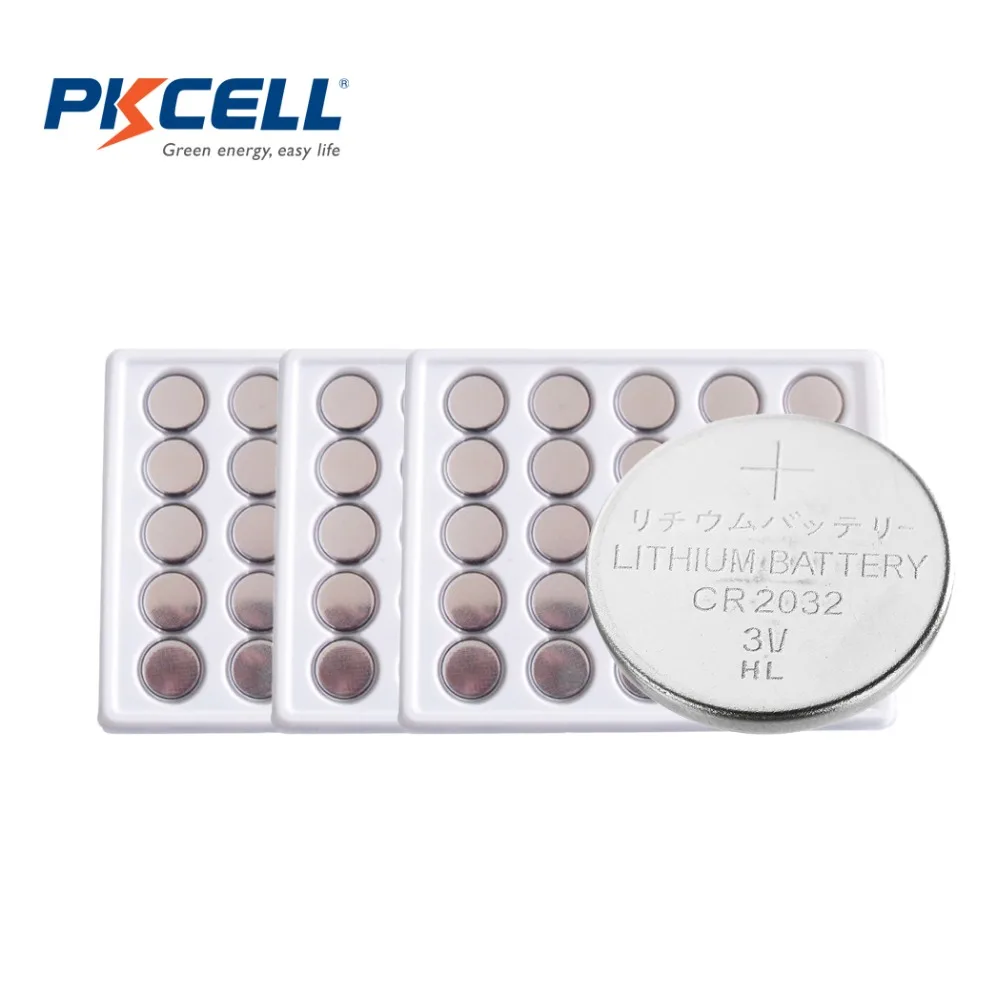 75Pcs*PKCELL 3V Lithium Battery CR2032 CR 2032 BR2032 DL2032 Button Cell Batteries
75Pcs*PKCELL 3V Lithium Battery CR2032 CR 2032 BR2032 DL2032 Button Cell Batteries