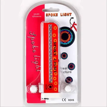 Bicycle Wheel Light 32 Colorful LEDs Cycling Bike Spoke Signal Lamp Warning Lantern 32 Patterns On/Off Switch Movement Sensor
Bicycle Wheel Light 32 Colorful LEDs Cycling Bike Spoke Signal Lamp Warning Lantern 32 Patterns On/Off Switch Movement Sensor