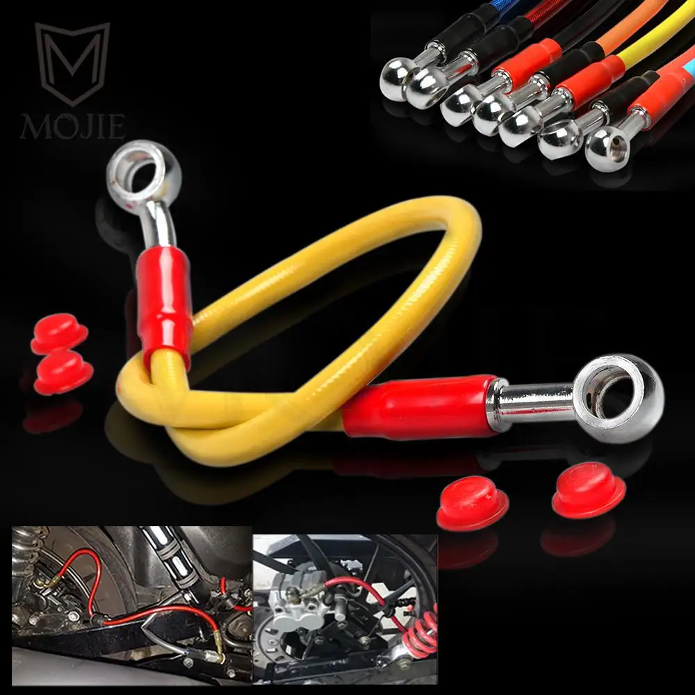 Suzuki GSXR1000 K3 K4 2003 2004 SINGLE REAR HEL BRAIDED BRAKE HOSE BRAKE LINE