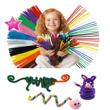100Pcs Bendaroos Montessori Chenille Sticks Toys For Children Kid Pipe Cleaner Stems Craft Educational Toys Cleaner Stems Craft
100Pcs Bendaroos Montessori Chenille Sticks Toys For Children Kid Pipe Cleaner Stems Craft Educational Toys Cleaner Stems Craft