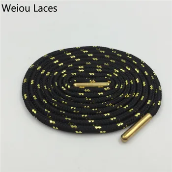 Weiou Sports Boot Laces W/ Metal Aglets Metallic Shiny Gold Shoelaces White Black Round Glitter Bootlaces Fun Shoe Laces Strings
Weiou Sports Boot Laces W/ Metal Aglets Metallic Shiny Gold Shoelaces White Black Round Glitter Bootlaces Fun Shoe Laces Strings