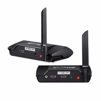 PAT-580 5.8GHz HDMI AV Sender TV Wireless Audio Stereo Video Transmitter Receiver 300M Adapter With IR Remote Extend
PAT-580 5.8GHz HDMI AV Sender TV Wireless Audio Stereo Video Transmitter Receiver 300M Adapter With IR Remote Extend