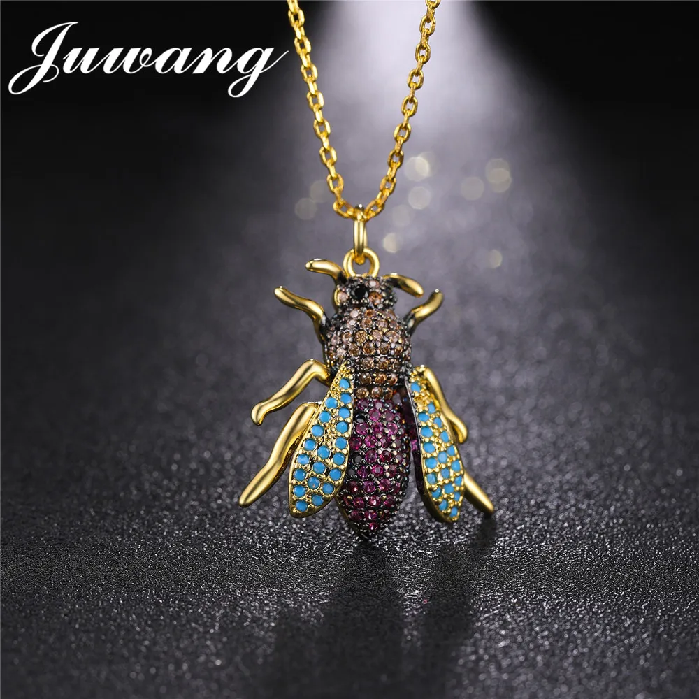 JUWANG Gold Color Insect Bugs Necklace for Woman Bee Long Chain Pendants Statement Necklace Pets Jewelry Wholesale
JUWANG Gold Color Insect Bugs Necklace for Woman Bee Long Chain Pendants Statement Necklace Pets Jewelry Wholesale