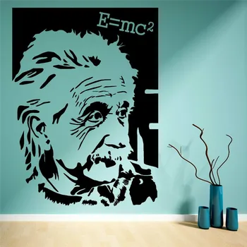 Famous Portrait Alber Einstein E=mc2 Vinyl Wall Sticker Art Sticker Home Decor Mural
Famous Portrait Alber Einstein E=mc2 Vinyl Wall Sticker Art Sticker Home Decor Mural