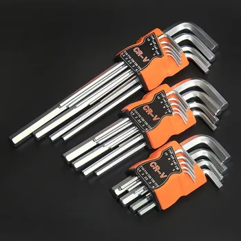 FGHGF 9PCS L Type Double-End Screwdriver Hex Wrench Set Allen Key Hexagon Flat Ball Torx Star Head Spanner Key Set Hand Tools
FGHGF 9PCS L Type Double-End Screwdriver Hex Wrench Set Allen Key Hexagon Flat Ball Torx Star Head Spanner Key Set Hand Tools