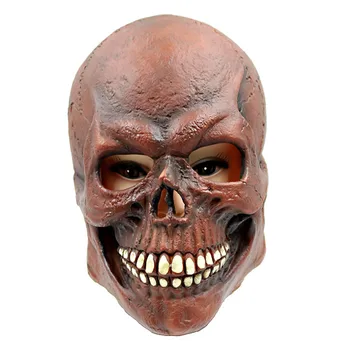 Skull Mask Haunted House Nausea Terror Latex Party Vampire Halloween Scary Horror Masks Hood Overhead mascaras latex realista
Skull Mask Haunted House Nausea Terror Latex Party Vampire Halloween Scary Horror Masks Hood Overhead mascaras latex realista