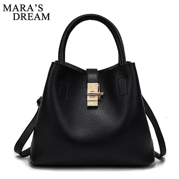 Mara's Dream Bags For Women 2018 New Fashion PU Leather Handbags Crossbody Bag For Women Vintage Bucket Shoulder Handbag Sac Bag
Mara's Dream Bags For Women 2018 New Fashion PU Leather Handbags Crossbody Bag For Women Vintage Bucket Shoulder Handbag Sac Bag