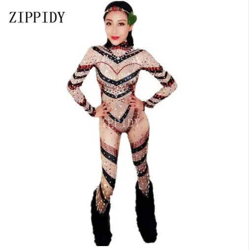 Fashion Shining Nude Color Female Singer Dancer Costume One-piece Bodysuit Nightclub Oufit Party Leggings
Fashion Shining Nude Color Female Singer Dancer Costume One-piece Bodysuit Nightclub Oufit Party Leggings