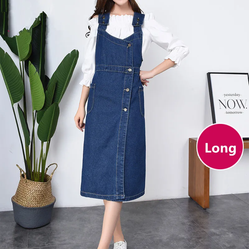Plus Size S-6XL Vintage Retro Summer Autumn Denim Dress Sundress 2019 Casual Loose Strap Jean Dress Ladies Overall Dress
Plus Size S-6XL Vintage Retro Summer Autumn Denim Dress Sundress 2019 Casual Loose Strap Jean Dress Ladies Overall Dress