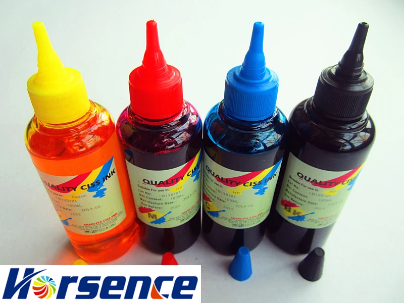 4x100ml Photo DYE Ink For EPSON Workforce WF-7015 WF-7515 WF-7525 WF-3520DWF WF-3010DW WF-3540DTWF WF-3530DTWF printer
4x100ml Photo DYE Ink For EPSON Workforce WF-7015 WF-7515 WF-7525 WF-3520DWF WF-3010DW WF-3540DTWF WF-3530DTWF printer