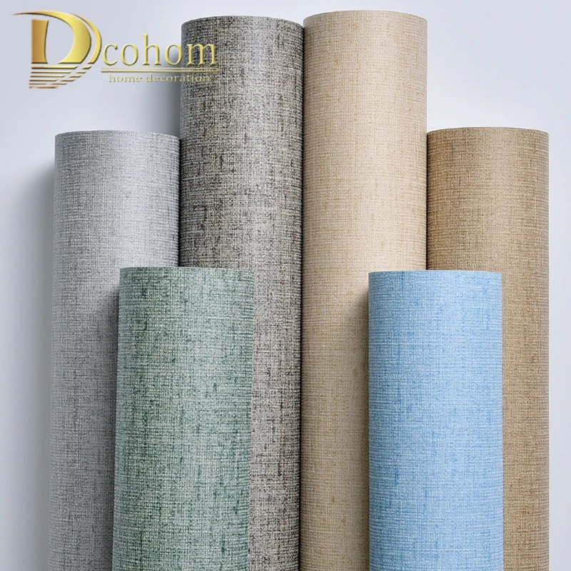Modern Simple Beige Linen Texture Plain Solid Wallpaper Roll Vinyl PVC Brief Pure Color Wall Paper Bedroom Living room Decor
Modern Simple Beige Linen Texture Plain Solid Wallpaper Roll Vinyl PVC Brief Pure Color Wall Paper Bedroom Living room Decor