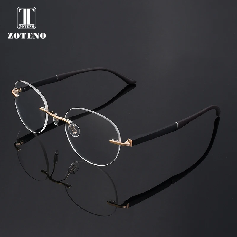 Fashion Rimless Eyeglasses Frame Brand Design Round Myopia Computer Clear Prescription Optical Eye Glasses Frames For Men #88015
Fashion Rimless Eyeglasses Frame Brand Design Round Myopia Computer Clear Prescription Optical Eye Glasses Frames For Men #88015