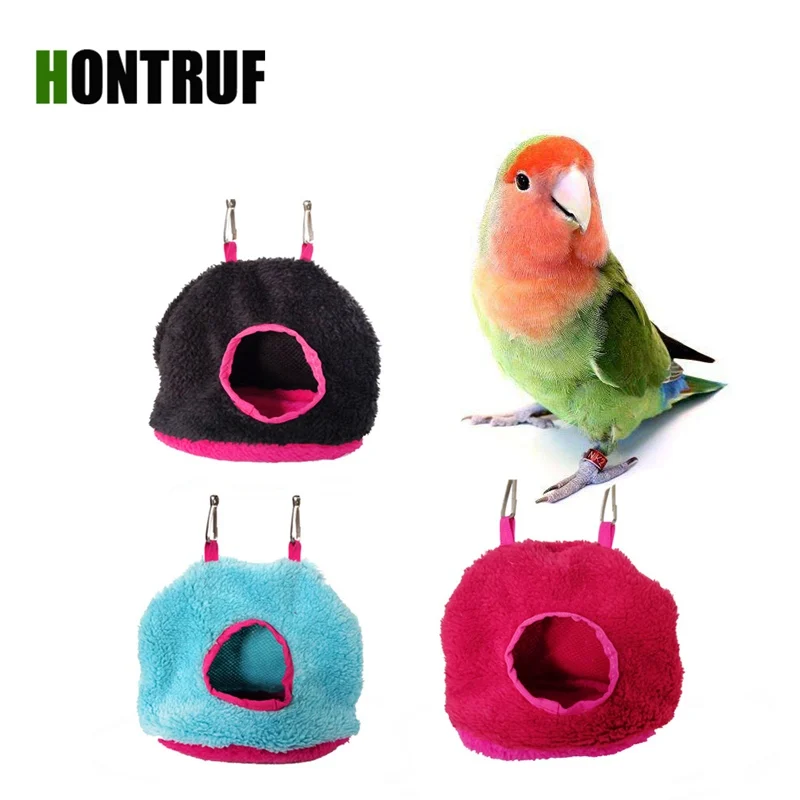 Warm Fleece Bird's Nest Small and Medium Parrot House Winter Warm Bird's Nest Agapornis Melopsittacus undulatus Hammock
Warm Fleece Bird's Nest Small and Medium Parrot House Winter Warm Bird's Nest Agapornis Melopsittacus undulatus Hammock