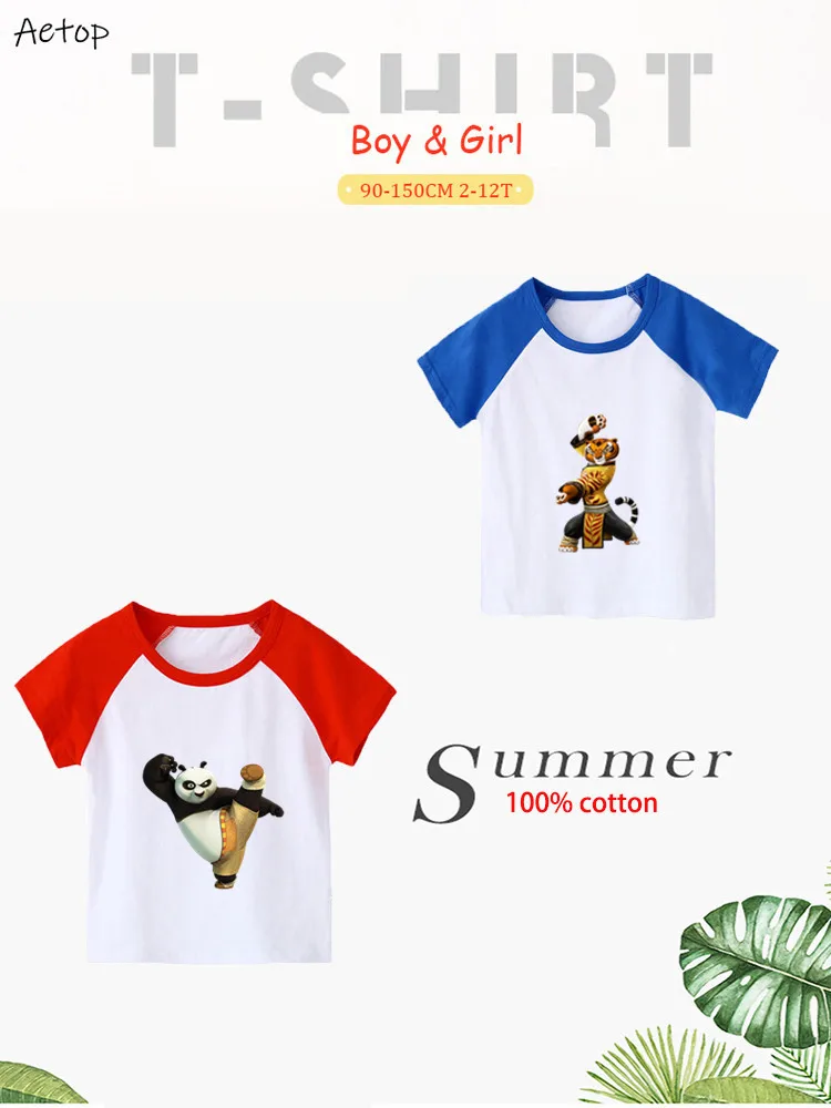 T Shirt Baby Kid 100% Cotton Kung Fu Panda O Neck Tshirt children's Costume 2019 Cartoon T-shirt For Boy Girl,b902
T Shirt Baby Kid 100% Cotton Kung Fu Panda O Neck Tshirt children's Costume 2019 Cartoon T-shirt For Boy Girl,b902