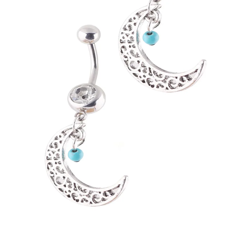2019 Alargador De Orelha Ear Plugs Speed To Sell Through Ebay New Moon Umbilical Navel Dance Decoration Pendant Ring Piercing
2019 Alargador De Orelha Ear Plugs Speed To Sell Through Ebay New Moon Umbilical Navel Dance Decoration Pendant Ring Piercing