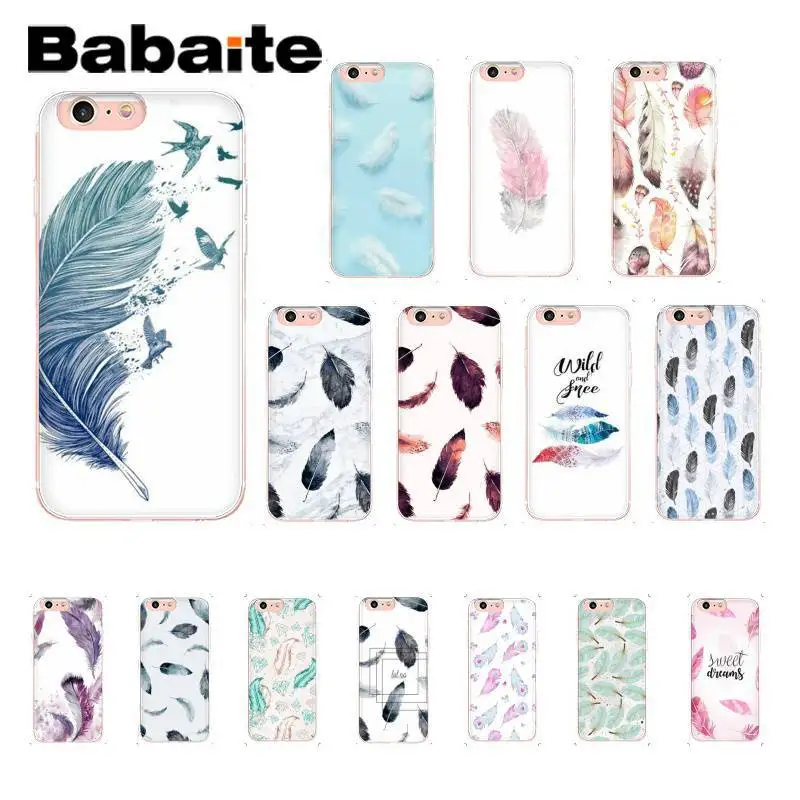 Babaite Beauty feather Black TPU Soft Phone Case Cover for iPhone 8 7 6 6S 6Plus X XS MAX 5 5S SE XR 10 11 11pro 11promax
Babaite Beauty feather Black TPU Soft Phone Case Cover for iPhone 8 7 6 6S 6Plus X XS MAX 5 5S SE XR 10 11 11pro 11promax