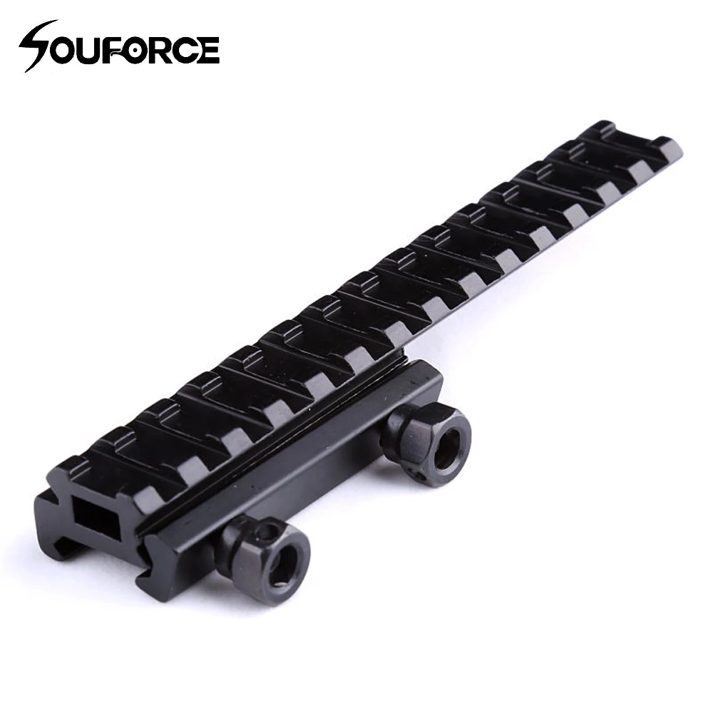Tactical Extened High Riser Base Flat Top 143mm 14 Slots for 20mm Picatinny/Weaver Rail Mount Hunting
Tactical Extened High Riser Base Flat Top 143mm 14 Slots for 20mm Picatinny/Weaver Rail Mount Hunting