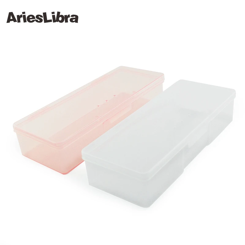 AriesLibra White & Pink Transparent Multi Utility Storage Box Rectangle Nail Art Case Manicure Nail Tool Makeup Box Large Size
AriesLibra White & Pink Transparent Multi Utility Storage Box Rectangle Nail Art Case Manicure Nail Tool Makeup Box Large Size