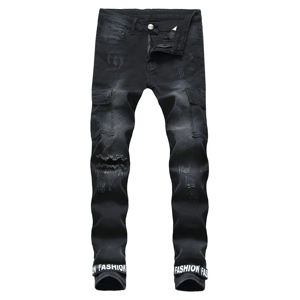 FeiTong Jeans Men Top Brand Men Clothes 2019 Fashion New Style Makes Old Personality Hollow Jeans Printed Pant Of Male
FeiTong Jeans Men Top Brand Men Clothes 2019 Fashion New Style Makes Old Personality Hollow Jeans Printed Pant Of Male