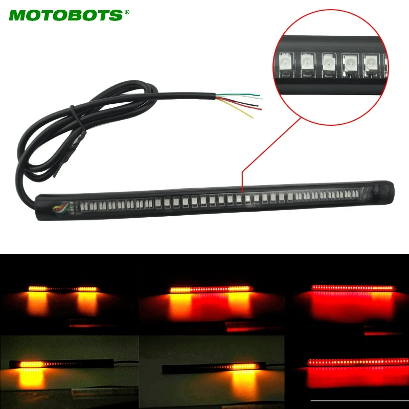 MOTOBOTS 1PC Motorcycle Car 48LED LED Turn Signal Light Tail Brake Stop License Plate Lamp Rear Light #HQ2376
MOTOBOTS 1PC Motorcycle Car 48LED LED Turn Signal Light Tail Brake Stop License Plate Lamp Rear Light #HQ2376