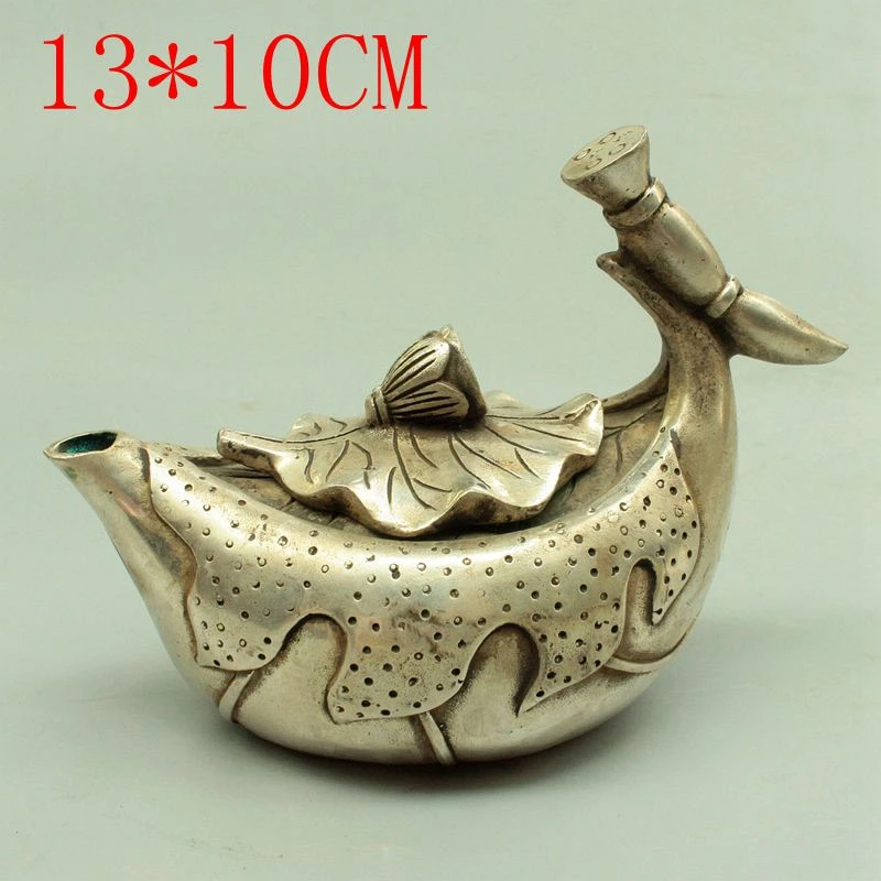 Rare Old Ming Dynasty silver Lotus root Flagon/Teapot,with mark,,hand-carved crafts,Decoration,Free shipping,
Rare Old Ming Dynasty silver Lotus root Flagon/Teapot,with mark,,hand-carved crafts,Decoration,Free shipping,